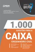 Produto Livro 1000 Questões Gabaritadas para CAIXA - Engenheiro Civil - Nova Concursos