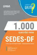 Produto Livro 1000 Questões Gabaritadas para SEDES-DF - Técnico em Desenvolvimento e Assistência Social (TDAS) - Conhecimentos Gerais - Nova Concursos
