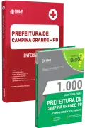 Produto Combo Prefeitura de Campina Grande - PB 2026 - Enfermeiro II - Nova Concursos