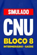 Produto Simulado Concurso Nacional Unificado (CNU) - Bloco 8 - Intermediário - Saúde - Nova Concursos