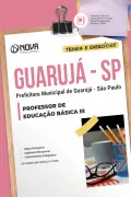 Apostila Prefeitura de Guarujá em PDF - SP 2026 - Professor de Educação Básica III - Nova Concursos