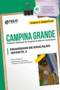 Apostila Prefeitura de Campina Grande - PB em PDF - Professor de Educação Infantil - Nova Concursos