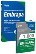 Produto Combo EMBRAPA - Assistente Classe C – Área: Laboratório e Campos Experienciais – Subárea: Manejo Animal - Nova Concursos