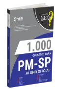 Produto Livro 1000 Questões Gabaritadas para PM-SP - Aluno-Oficial - Nova Concursos