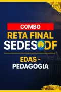 Produto Combo 3 EM 1 | RETA FINAL SEDES-DF - Pedagogia - Nova Concursos