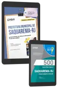 Produto Combo Prefeitura de Saquarema-RJ 2026 - Profissional de Apoio ao Estudante com Deficiência - Nova Concursos