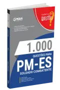 Produto Combo PM-ES 2026 - Soldado Combatente (QPMP-C) - Nova Concursos