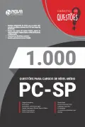Produto 1.000 Questões Gabaritadas PC-SP - Nível Médio em PDF - Nova Concursos