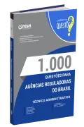 Produto Livro 1.000 Questões Gabaritadas - Agências Reguladoras do Brasil - Técnico Administrativo - Nova Concursos