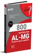 Produto Livro 800 Questões Gabaritadas AL-MG - Técnico de Apoio Legislativo - Nova Concursos