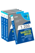 Produto Livro 1.200 Questões Gabaritadas para o Banco do Brasil 2026 - Escriturário - Agente Comercial e Agente de Tecnologia - Nova Concursos