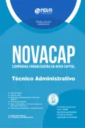 Apostila NOVACAP em PDF - Técnico Administrativo - Nova Concursos
