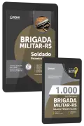 Produto Combo Brigada Militar - RS - Soldado Primeira Classe - Nova Concursos