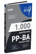 Produto Caderno 1.000 Questões Gabaritadas PP-BA - Policial Penal - Nova Concursos