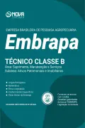 Apostila EMBRAPA em PDF 2026 - Técnico Classe B - Área: Suprimento, Manutenção e Serviços – Subárea: Ativos Patrimoniais e Imobiliários - Nova Concursos