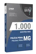 Produto Livro 1.000 Questões Gabaritadas para a Polícia Penal MG - Policial Penal - Nova Concursos