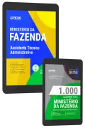 Produto Combo Ministério da Fazenda 2026 - Assistente Técnico Administrativo (ATA) - Nova Concursos