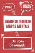 Produto Mapas Mentais Direito do Trabalho - Duração da Jornada (PDF) - Nova Concursos