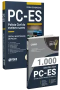 Produto Combo PC-ES 2026 - Oficial Investigador de Polícia - Nova Concursos
