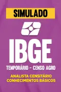 Produto Simulado - IBGE - Temporário 2026 - Censo Agro - Analista Censitário - Conhecimentos Básicos - Nova Concursos