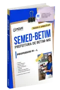 Apostila Prefeitura de Betim - MG 2026 - Professor PI - L - Nova Concursos