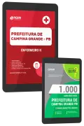 Produto Combo Prefeitura de Campina Grande - PB 2026 - Enfermeiro II - Nova Concursos