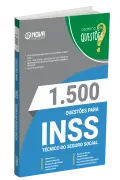 Produto Livro 1.500 Questões Gabaritadas para INSS - Técnico do Seguro Social - Nova Concursos