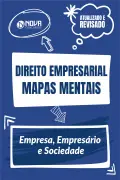 Produto Mapas Mentais Direito Empresarial - Empresa, Empresário e Sociedade (PDF) - Nova Concursos