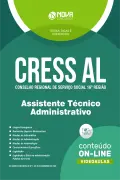 Apostila CRESS-AL em PDF - Assistente Técnico Administrativo - Nova Concursos