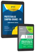 Produto Combo Prefeitura de Campina Grande - PB 2026 - Assistente Social - Nova Concursos