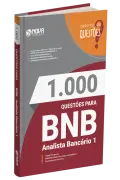 Produto Caderno 1.000 Questões Gabaritadas para o BNB - Banco do Nordeste - Analista Bancário 1 - Nova Concursos