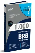 Produto Livro 1.000 Questões Gabaritadas BRB - Escriturário - Nova Concursos