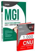 Produto Combo MGI - Analista Técnico Administrativo - CNU - Bloco 5 - Nova Concursos