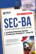 Apostila SEC-BA em PDF - Professor Padrão P Grau III - Nova Concursos
