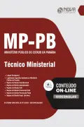 Apostila MP-PB em PDF - Técnico Ministerial - Nova Concursos