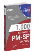 Produto Livro 1000 Questões Gabaritadas para PM-SP - Soldado - Nova Concursos