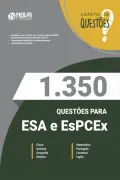 Produto 1.350 Questões Gabaritadas ESA e EsPCEx em PDF - Nova Concursos