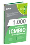 Produto Livro 1.000 Questões Gabaritadas para ICMBIO - Analista Ambiental - Nova Concursos