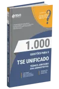 Produto Livro 1.000 Questões Gabaritadas TSE Unificado - Técnico Judiciário - Área: Administrativa - Nova Concursos