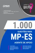 Produto Livro 1000 Questões Gabaritadas para MP-ES - Agente de Apoio - Nova Concursos