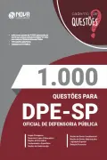 Produto 1.000 Questões Gabaritadas DPE-SP - Oficial de Defensoria Pública em PDF - Nova Concursos