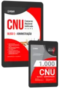 Produto Combo CNU - Bloco 5 - Administração - Nova Concursos