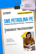 Apostila Prefeitura de Petrolina - PE em PDF 2026 - Professor de Anos Finais do Ensino Fundamental – Língua Portuguesa - Nova Concursos