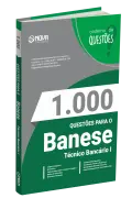 Produto Livro 1.000 Questões Gabaritadas para o BANESE - Técnico Bancário I - Nova Concursos