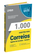 Produto Livro 1.000 Questões Gabaritadas Correios - Agente de Correios - Carteiro - Nova Concursos
