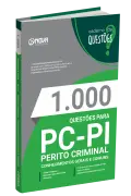 Produto Livro 1.000 Questões Gabaritadas para o PC PI - Perito Criminal - Nova Concursos