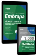 Produto Combo EMBRAPA Técnico Classe B - Área: Laboratório e Campos Experimentais - Subárea: Manejo Vegetal - Nova Concursos