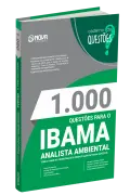 Produto Livro 1.000 Questões Gabaritadas para o IBAMA - Analista Ambiental - Tema 2: Manejo, Conservação e Reabilitação da Fauna Silvestre - Nova Concursos