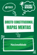 Produto Mapas Mentais Direito Constitucional - Nacionalidade (PDF) - Nova Concursos