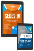 Produto Combo SEDES-DF 2026 - Especialista em Desenvolvimento e Assistência Social (EDAS) - Pedagogia - Nova Concursos